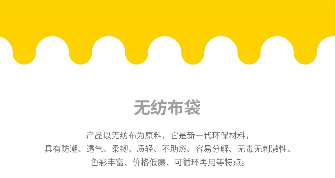 乌兰察布市无纺布袋常用类型